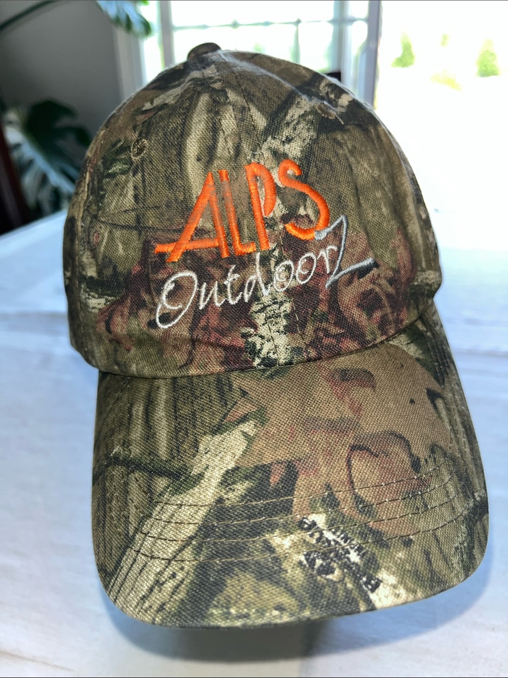 Vintage ALPS Outdoor Z Camouflage Basketball Adjustable Cap